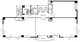 ウノビルの基準階図面