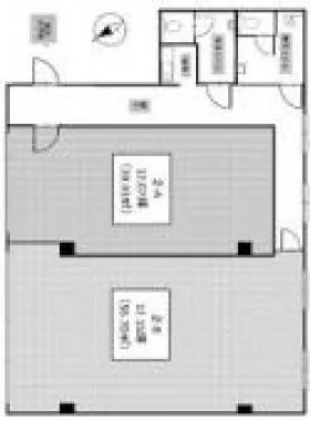本田ビルの基準階図面