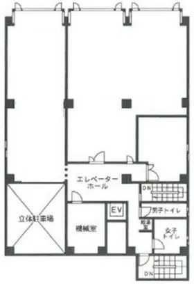 ビジョナリーⅢの基準階図面