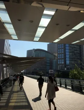 ミューザ川崎セントラルタワーの外観