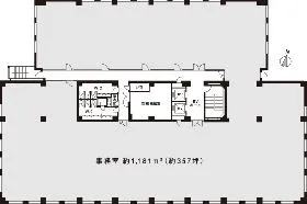 東京富士見ビルの基準階図面