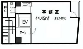 インタービルの基準階図面