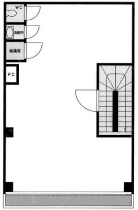 加賀ビルの基準階図面