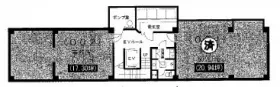 エリート・イン東京の基準階図面