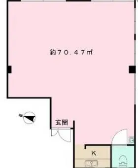 穴水ビルの基準階図面