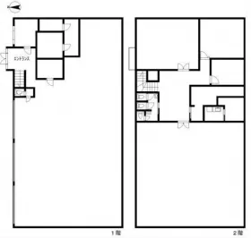 第2榎本ビルの基準階図面