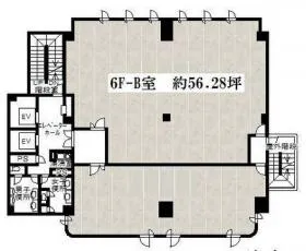橋完LKビルの基準階図面