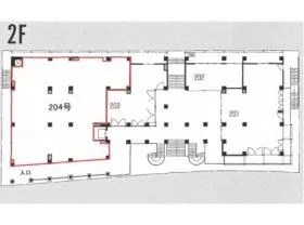 相鉄・渋谷緑園都市共同ビル(オベリスク)の基準階図面