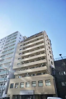 ライオンズマンション市谷薬王寺町ビルの外観