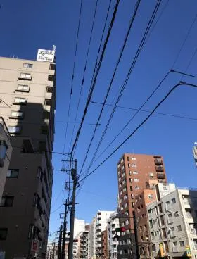ライオンズマンション市谷薬王寺町ビルの外観