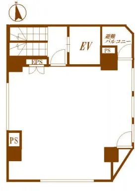 AKIBA426ビルの基準階図面