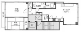 第2多七ビルの基準階図面