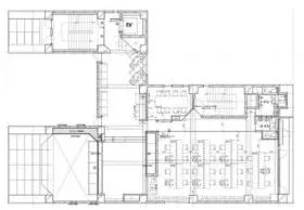 Uni-works新宿御苑(旧:第3タケビル)の基準階図面