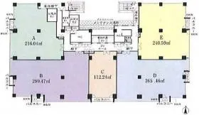 BELISTAタワー東戸塚の基準階図面
