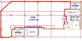 東洋プロパティ虎ノ門ビルの基準階図面