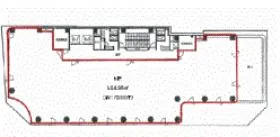 IT蒲田駅前ビルの基準階図面