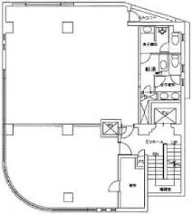 伊達ビルの基準階図面