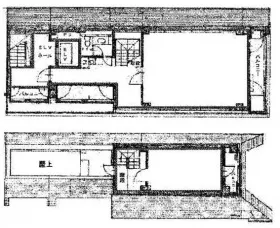 MANA下北沢ビルの基準階図面