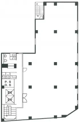 セイコーサンシャインビルⅪの基準階図面