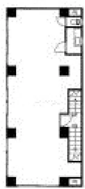 柳澤ビルの基準階図面