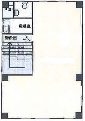萬光ビルの基準階図面