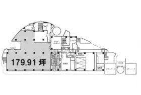 ポートサイドサクラの基準階図面