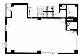 大阪屋ビルの基準階図面