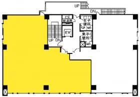 第1安田ビルの基準階図面