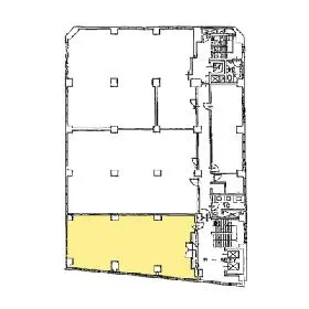 第2電波ビルの基準階図面