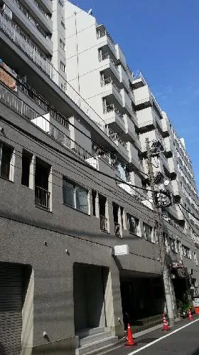 トーア新富マンションの外観