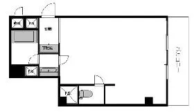 トーア新富マンションの基準階図面