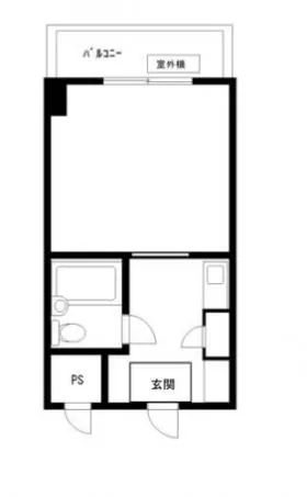 アネックス横浜ビルの基準階図面