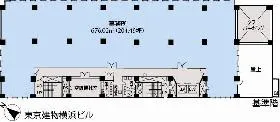 JPR横浜ビルの基準階図面
