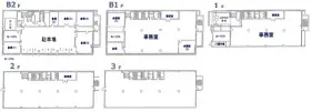 レックサービスビルの基準階図面