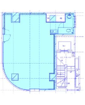 虎ノ門A2ビルの基準階図面