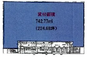フロントプレイス秋葉原の基準階図面