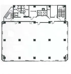 KDX仙台ビルの基準階図面
