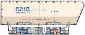 大崎ブライトコアの基準階図面