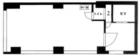 関口ビルの基準階図面
