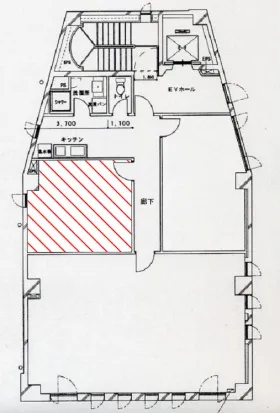 発明学会ビルの基準階図面
