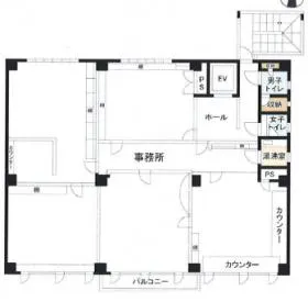 FUJIBUILDINGの基準階図面