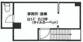 伊川ビルの基準階図面