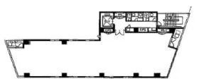 ITC神田須田町ビルの基準階図面