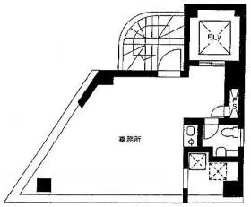 ヨウコービルの基準階図面