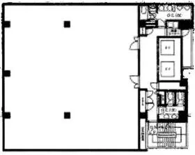 GYB秋葉原の基準階図面