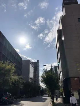 市ヶ谷女子学生ハイツの外観