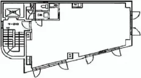 トーショービルの基準階図面