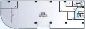 ALPS高田馬場ビルの基準階図面