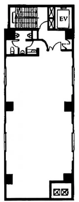 DeLCCS溜池山王の基準階図面