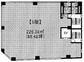 ヒノデビルの基準階図面